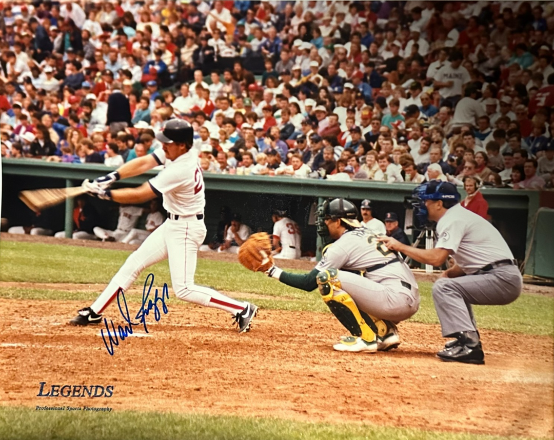 Wade Boggs Autographed 16x20 Boston Red Sox Photo HOF