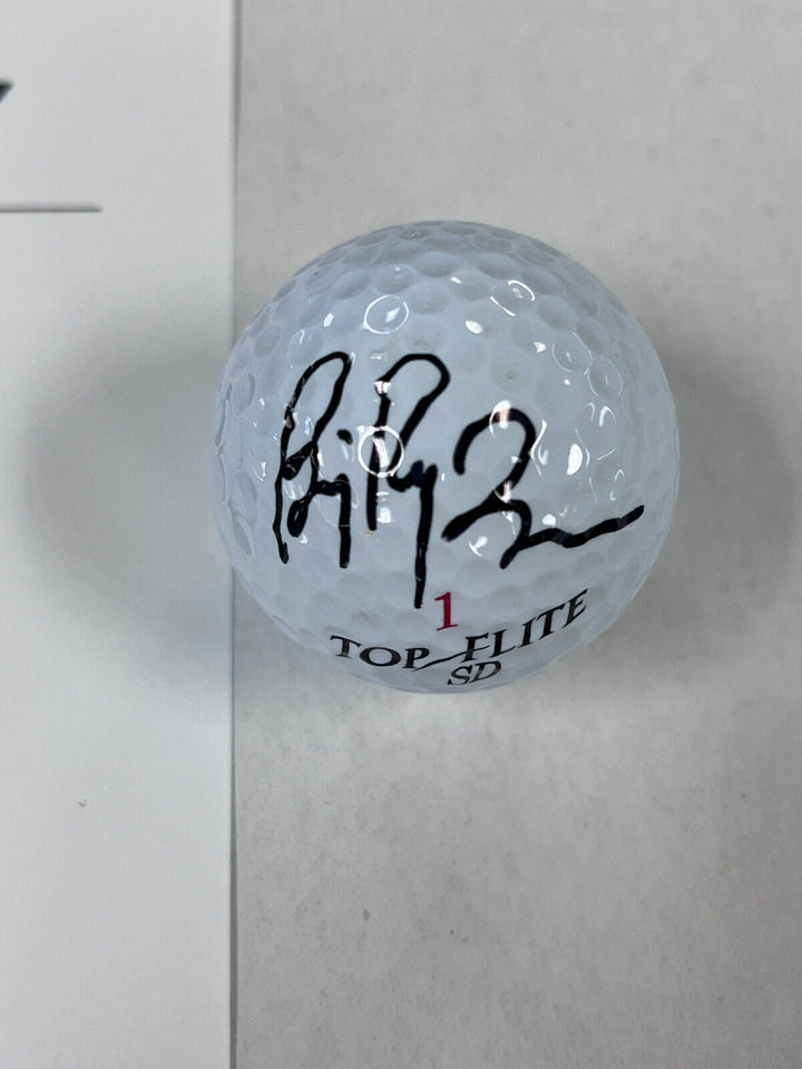 Billy Ray Brown Autographed Signed Golf Ball PGA W/Cube Beckett LOA