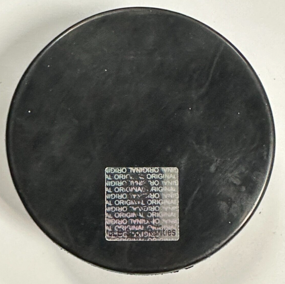 Gilbert Perreault Autographed 1972 Canada Cup Summit Series Hockey Puck HOF