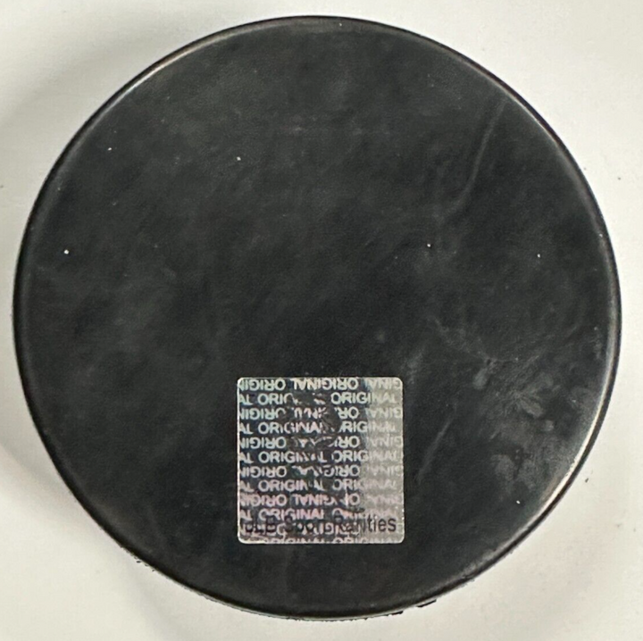 Gilbert Perreault Autographed 1972 Canada Cup Summit Series Hockey Puck HOF