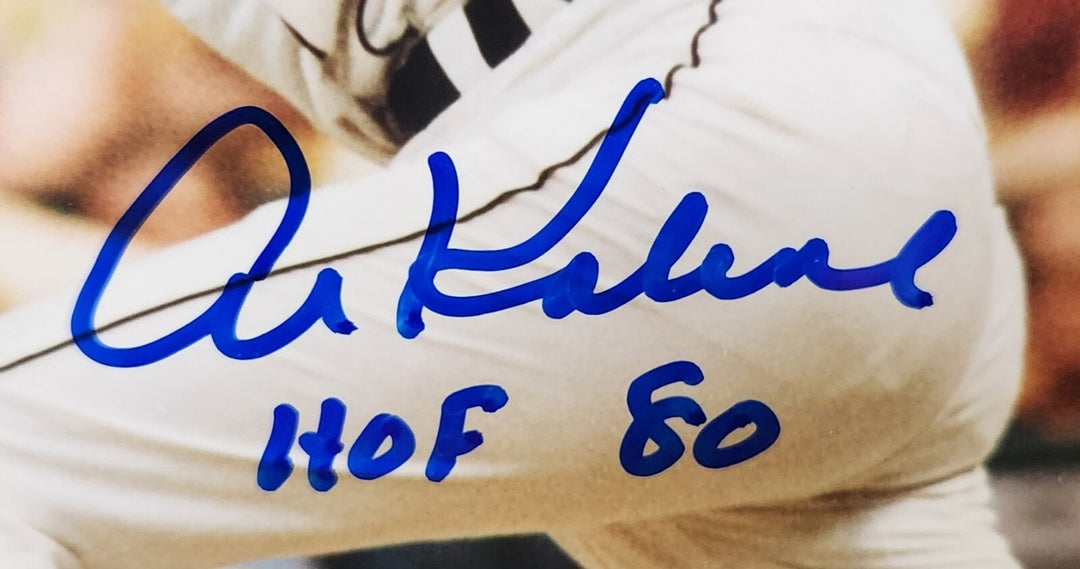 Al Kaline Signed Inscribed 8x10 Photo Detroit Tigers HOF Tristar COA