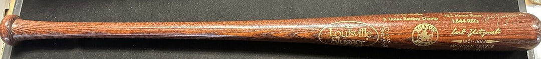 Carl Yastrzemski Signed Louisville Slugger Career Commemorative Bat /150 BAS