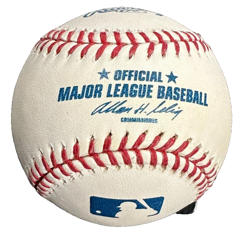 Hank Bauer Autographed Official Major League Baseball W/ 7x WS Champs