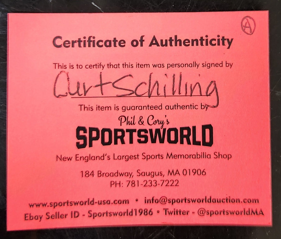 Curt Schilling Signed ML Baseball Red Sox Phillies Diamondbacks Steiner COA 