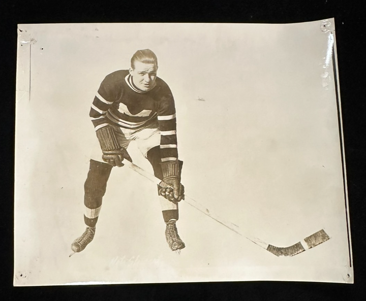 Vintage 1930's Nels Stewart Original Montreal Maroons 8x10 Photo HOF