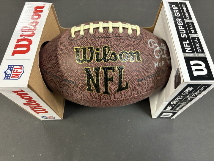 Bill Polian Signed Inscribed Football HOF 2015 COA