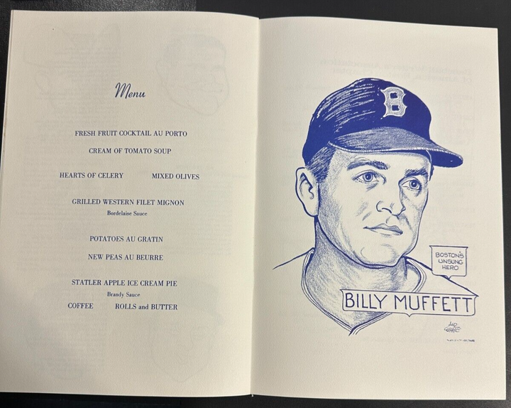 Jan 26, 1961 22nd Annual Baseball Writers Association America Dinner Program