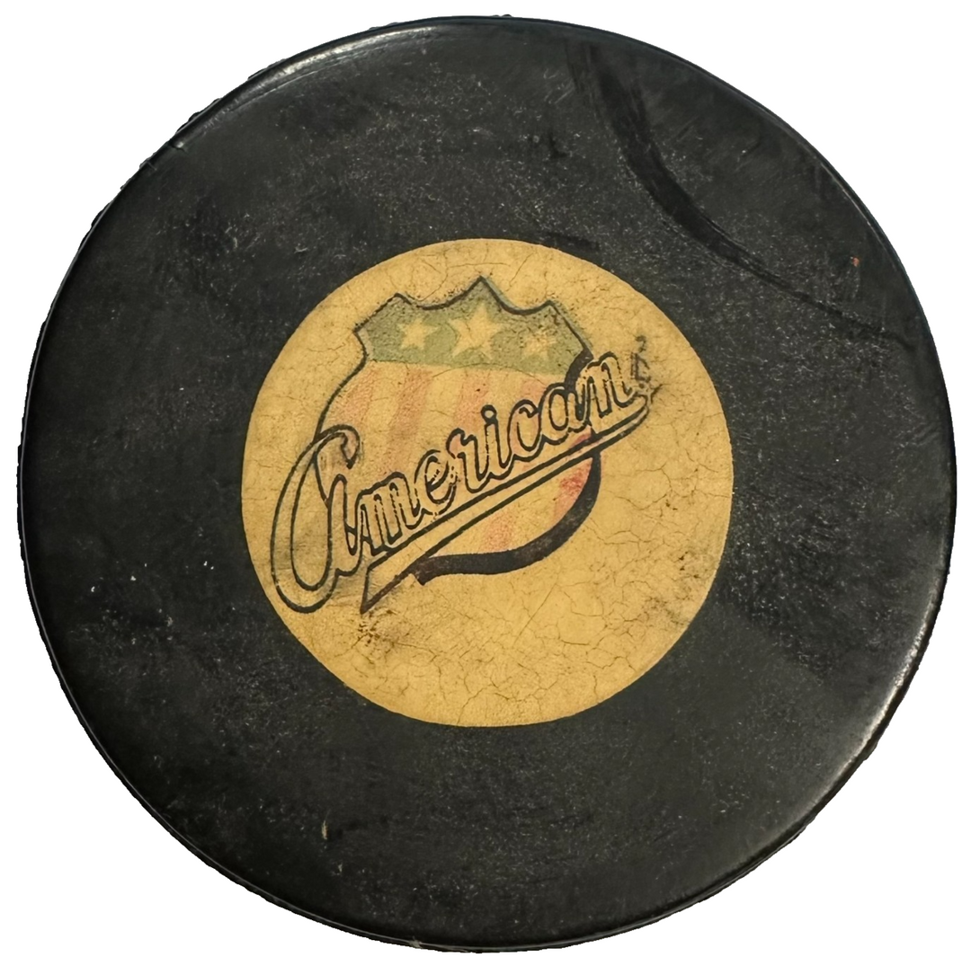 1968-74 Rochester Americans Official Game Puck AHL