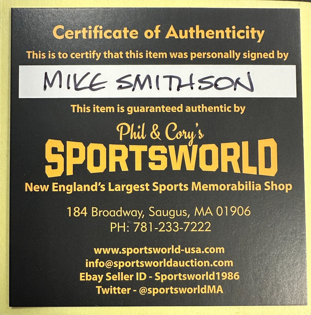 Mike Smithson Signed Fenway Park 100th Anniversary Baseball W/ Red Sox 88-89