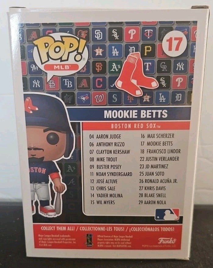 Funko Pop! Vinyl: Mookie Betts - Fanatics (Exclusive) #17