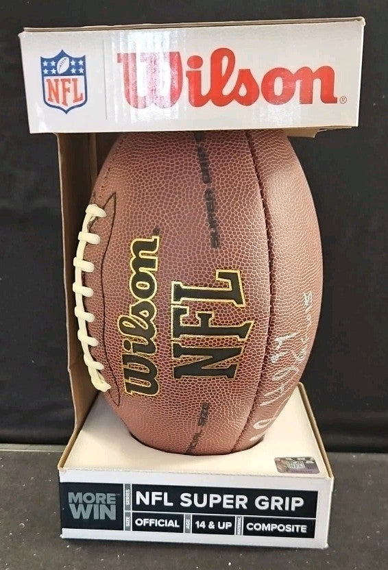 Charles Haley Signed HOF Inscribed Wilson NFL Super Grip Football COA