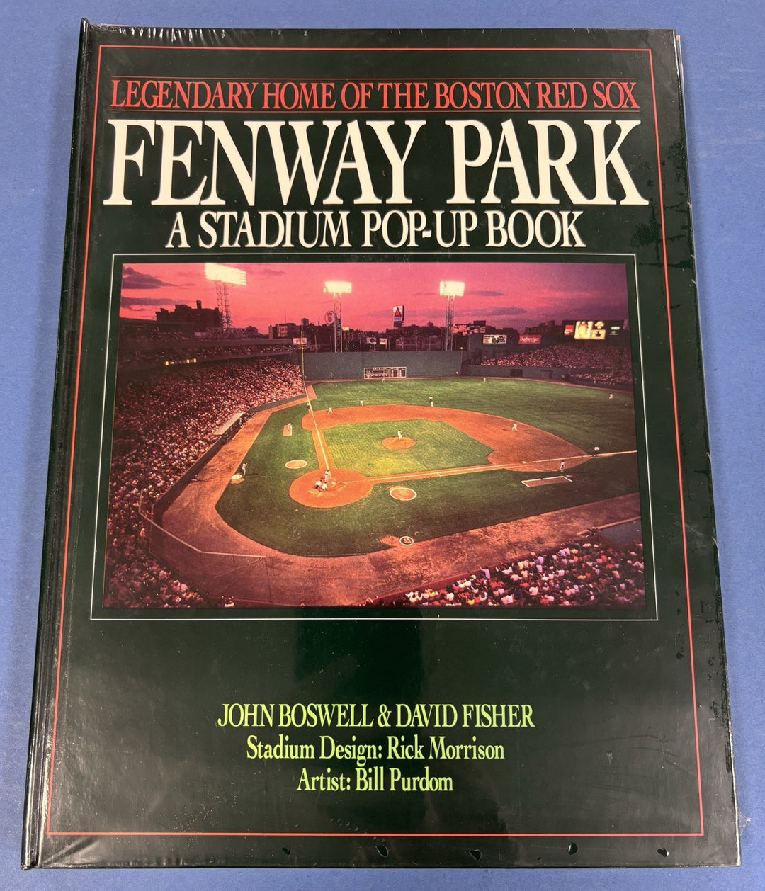 Legendary Home Of The Boston Red Sox Fenway Park Stadium Pop Up Book New Sealed
