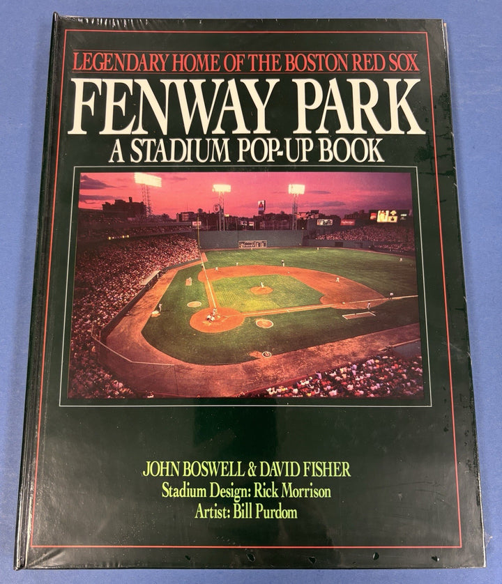 Legendary Home Of The Boston Red Sox Fenway Park Stadium Pop Up Book New Sealed