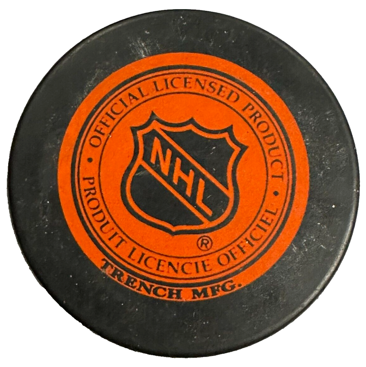 Ray Bourque & Adam Oates Autographed 1994 NHL All-Star Game Hockey Puck NHL