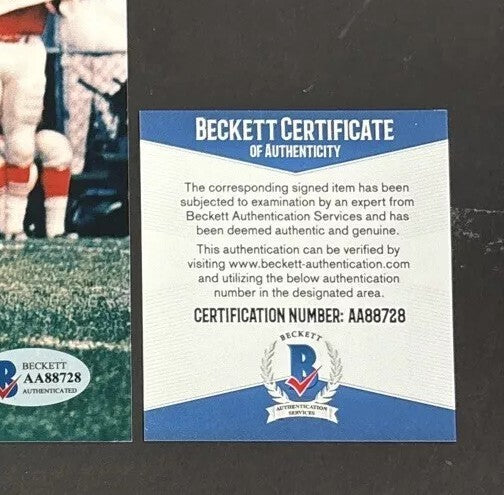 Babe Parilli Gino Cappelletti Autographed New England Patriots 8x10 Photo BAS