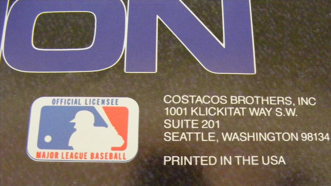 Ken Griffey Jr & Ken Griffey Sr The Next Generation 1990 Poster 16”x24” Costacos