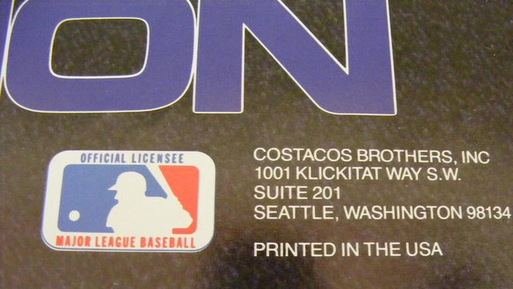 Ken Griffey Jr & Ken Griffey Sr The Next Generation 1990 Poster 16”x24” Costacos