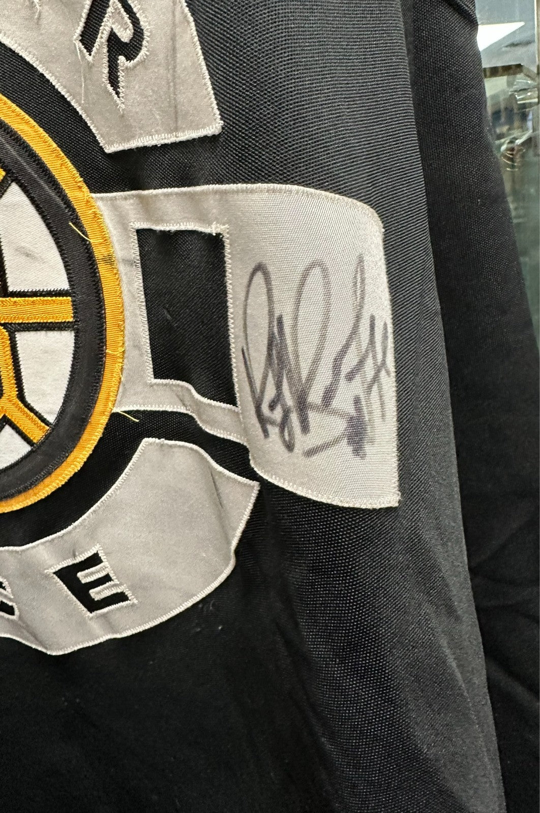 Ray Bourque Autographed Game Worn Boston Bruins Black Practice Jersey