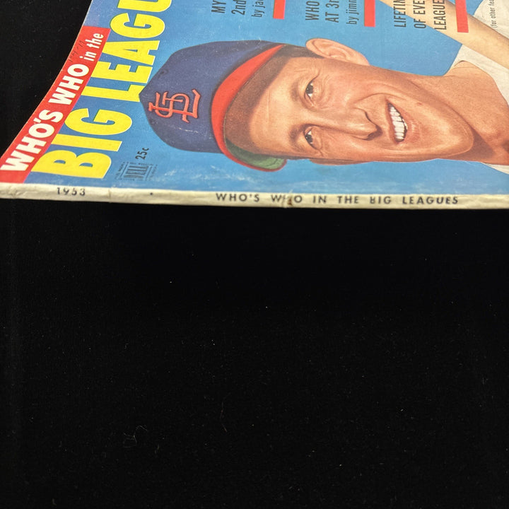 1953 Who's Who Big Leagues magazine baseball Stan Musial St Louis Cardinals