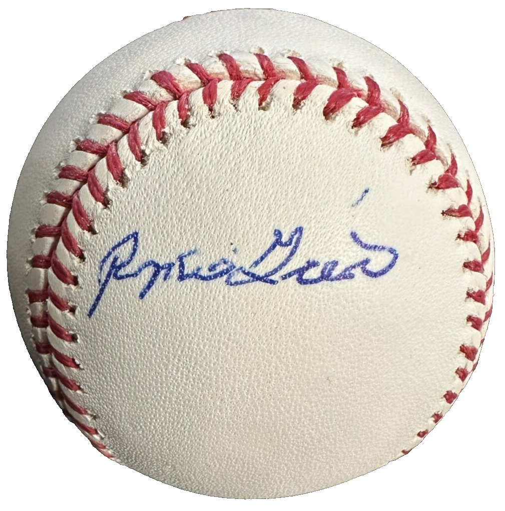 Pumpsie Green Autographed Major League Baseball Boston Red Sox