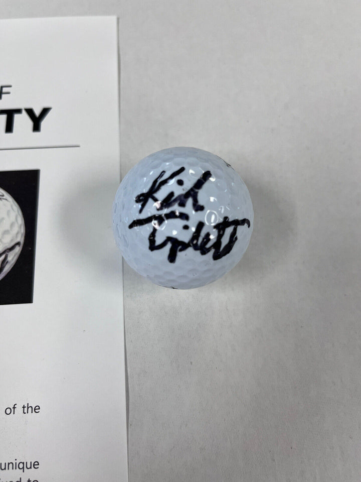 Kirk Triplett Autographed Signed Golf Ball PGA Tour W/Cube Beckett LOA