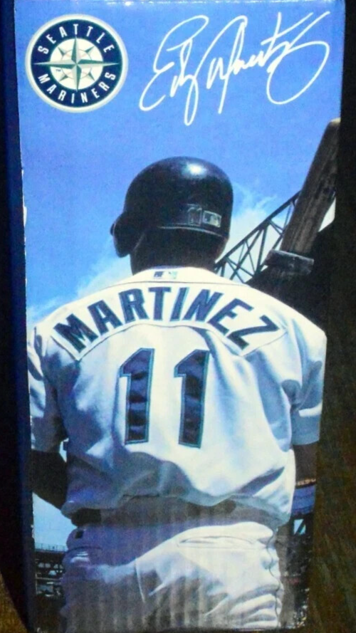 Edgar Martinez Seattle Mariners Root Sports Bobblehead Lamp Bat NIB