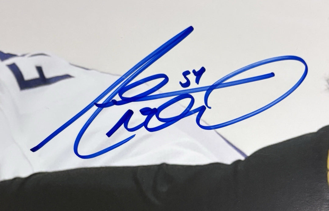 Adam McQuaid Autographed Boston Bruins 16x20 Fight Photo