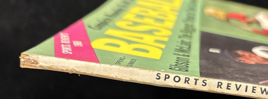 1969 Sport Reviews Baseball Magazine Bob Gibson and Denny McLain Cover