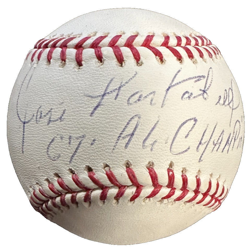 Jose Tartabull Autographed Official Major League Baseball W/ 67 AL Champs