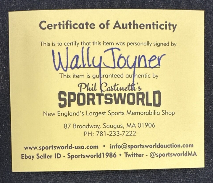 Wally Joyner Autographed American League Baseball California Angels