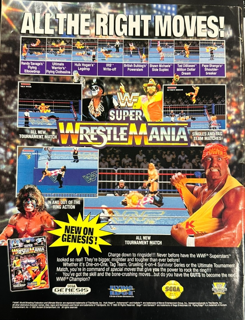 Shawn Michaels Autographed December 1992 Issue of WWF Wrestling Magazine