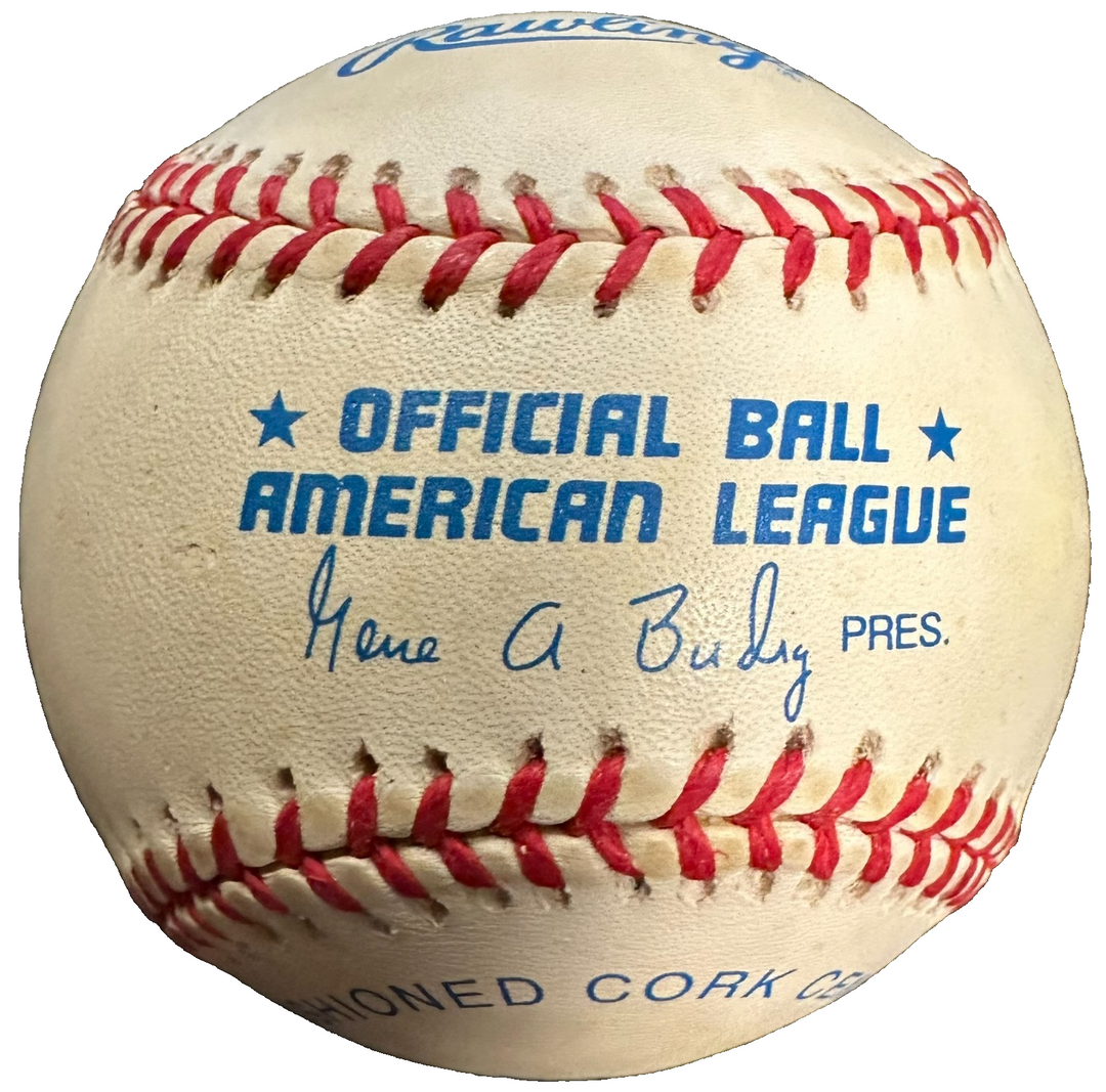 Charlie Maxwell Autographed American League Baseball Tigers & Red Sox