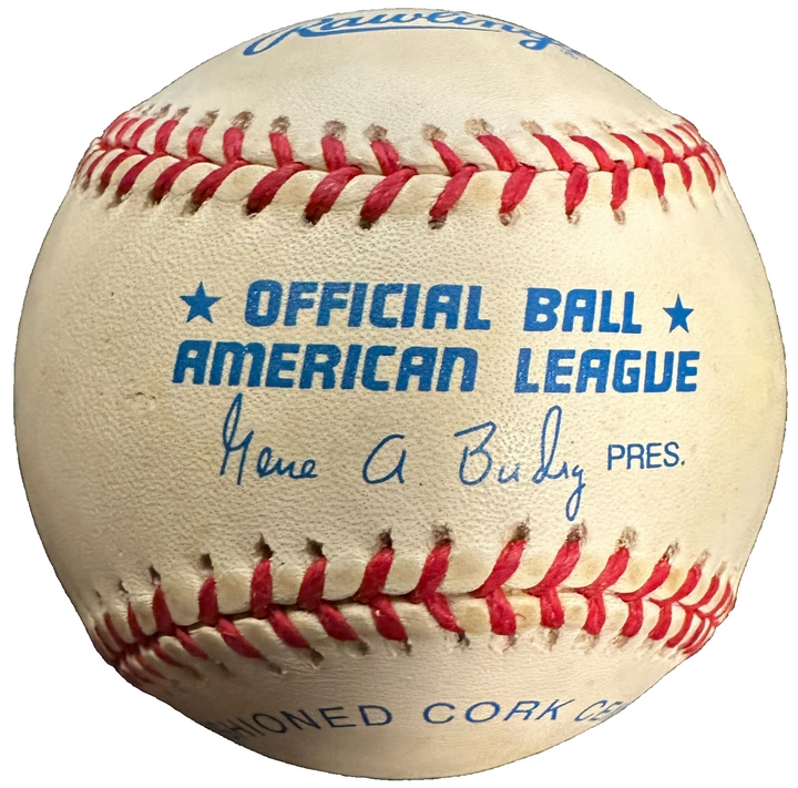 Charlie Maxwell Autographed American League Baseball Tigers & Red Sox