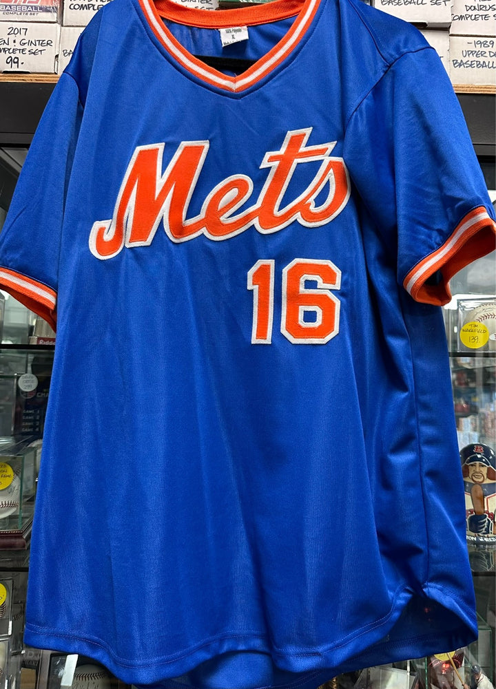 Dwight Gooden Autographed New York Mets Custom Jersey Dr. K JSA