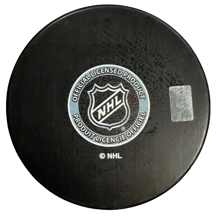 Wayne Cashman Autographed Boston Bruins Hockey Puck NHL