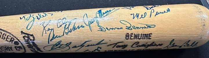 1967 Boston Red Sox Team Signed Tony Conigliaro Game Bat Ken Coleman Estate