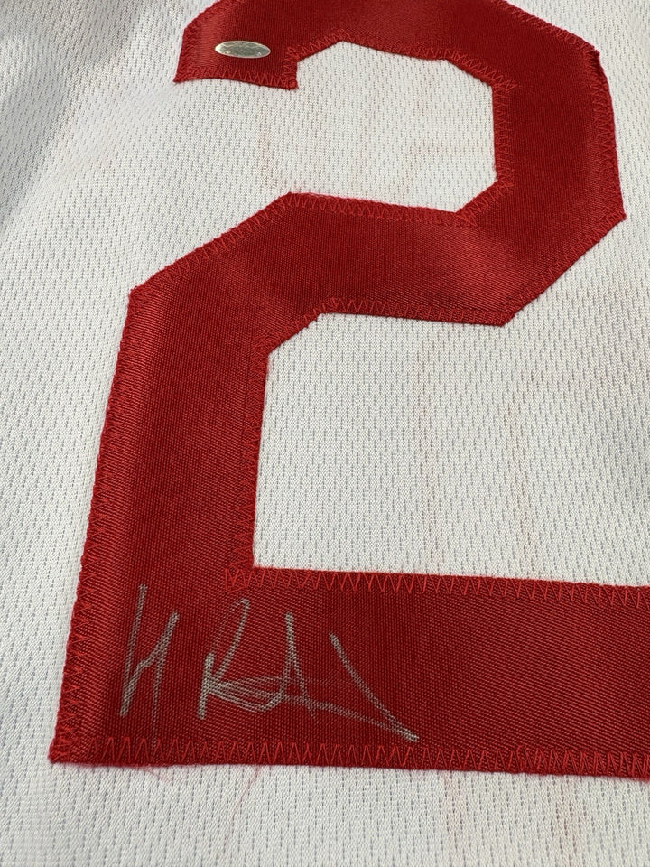 Michael Ray Richardson Signed New York Knicks XL Jersey Sportsworld COA