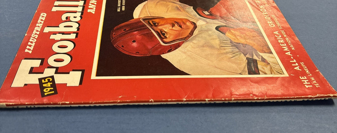 VTG Illustrated Football Annual Magazine 1945 - Bill Hackett of Ohio State