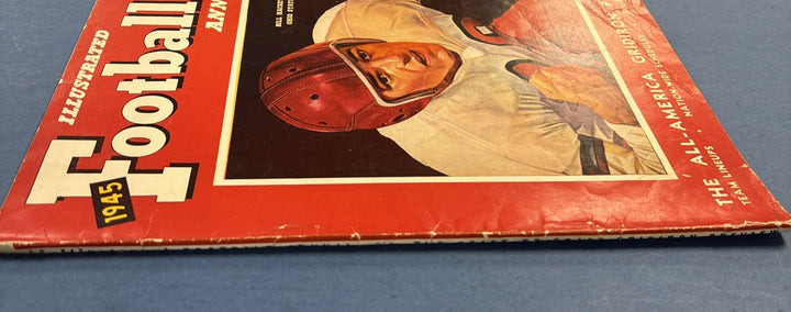VTG Illustrated Football Annual Magazine 1945 - Bill Hackett of Ohio State