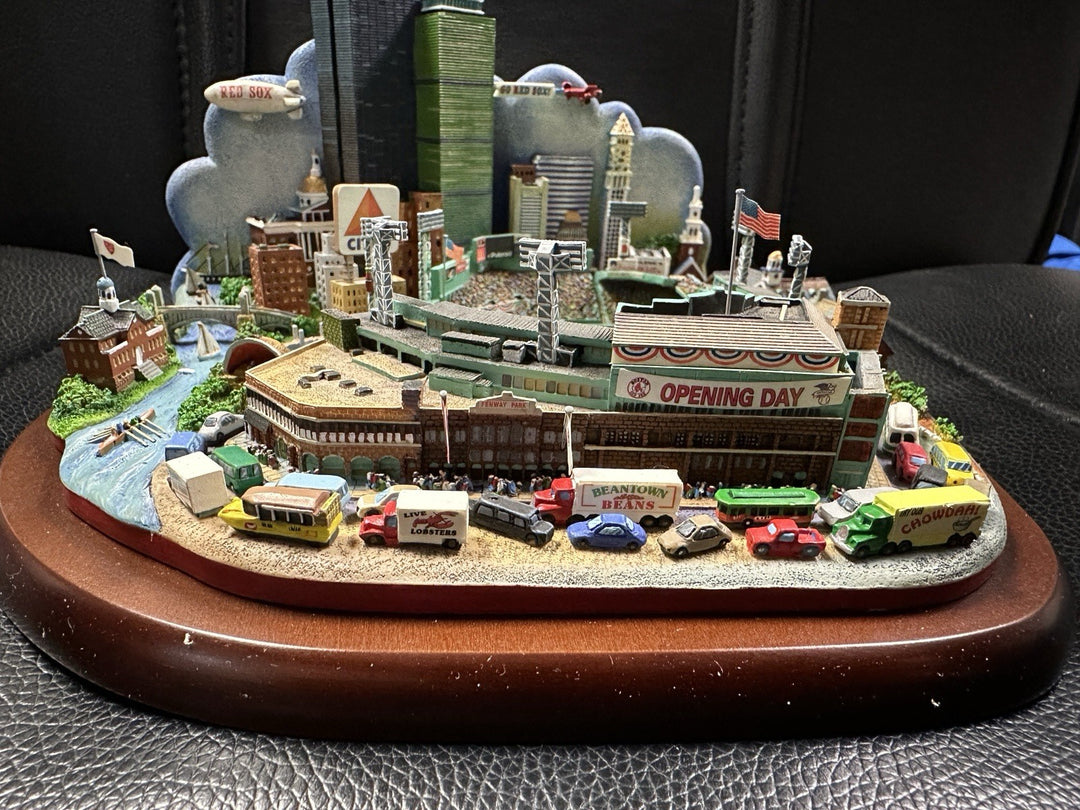 Danbury Mint Boston Red Sox Fenway Park Stadium Replica Opening Day MLB 2000 NIB