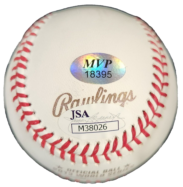 Will Middlebrooks Signed 2013 World Series Baseball Boston Red Sox JSA COA