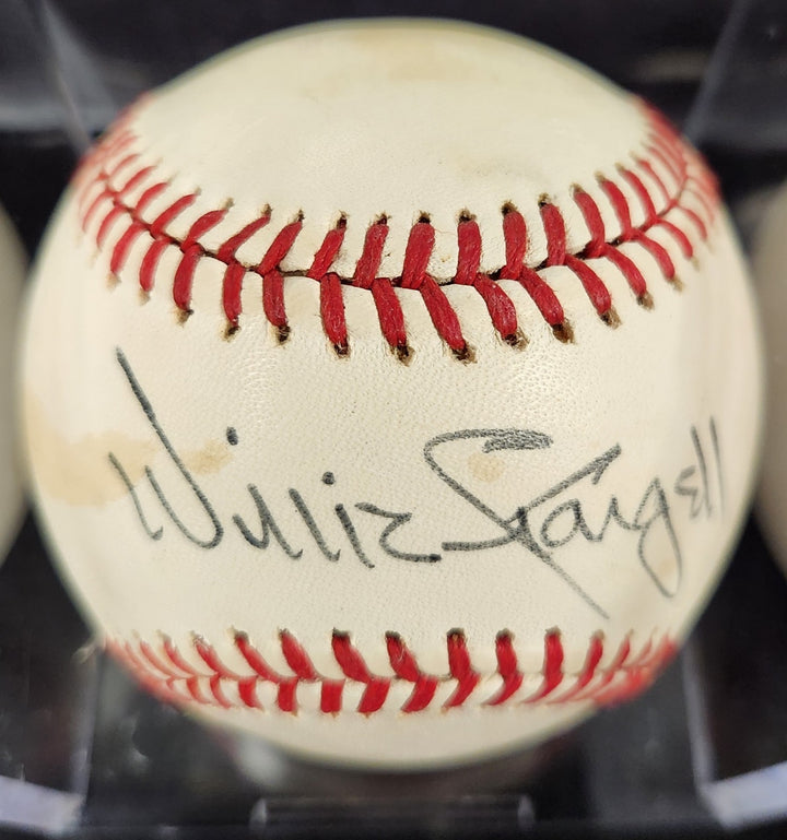 Willie Stargell Signed National League Baseball Pittsburgh Pirates HOF COA