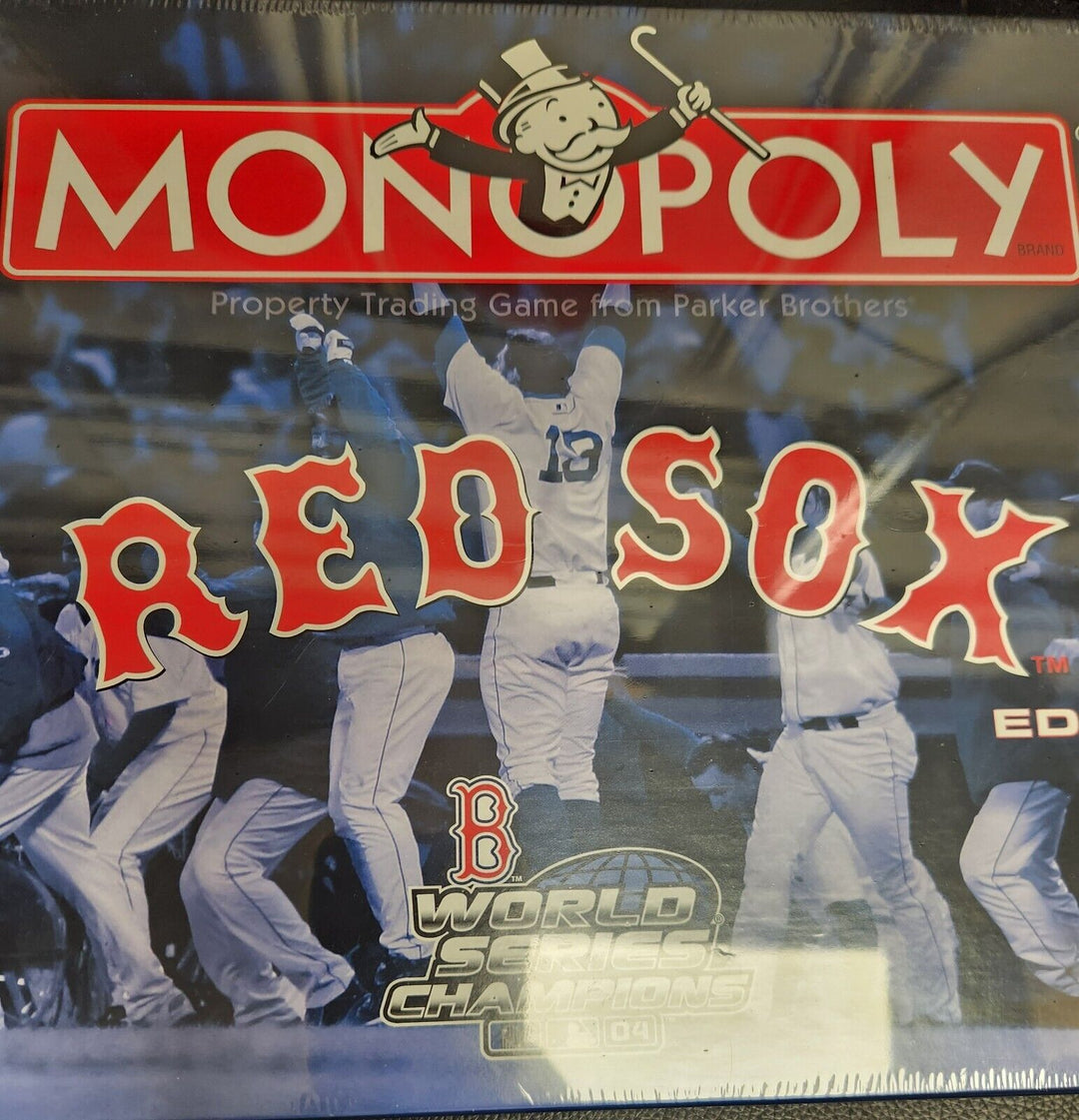 NIB Boston Red Sox Monopoly Edition 1918 - 2004 World Series Champions MLB (New)