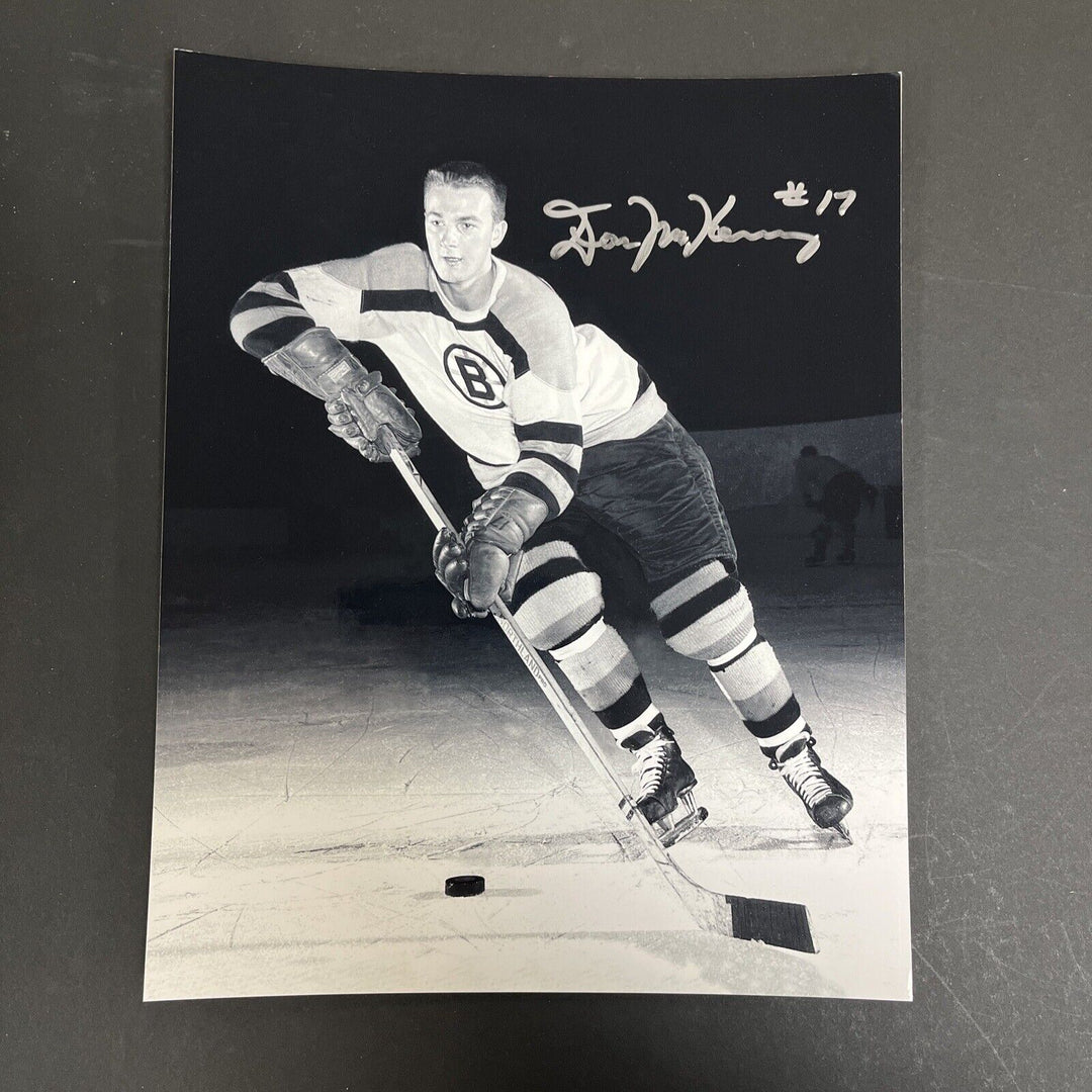 Don McKenney Signed 8x10 Boston Bruins Sportsworld