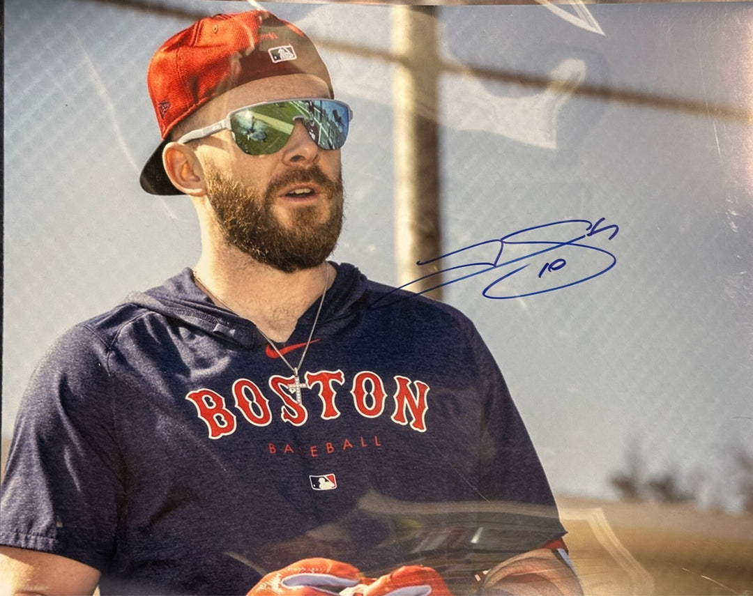 Trevor Story Autographed 16x20 Photo Boston Red Sox