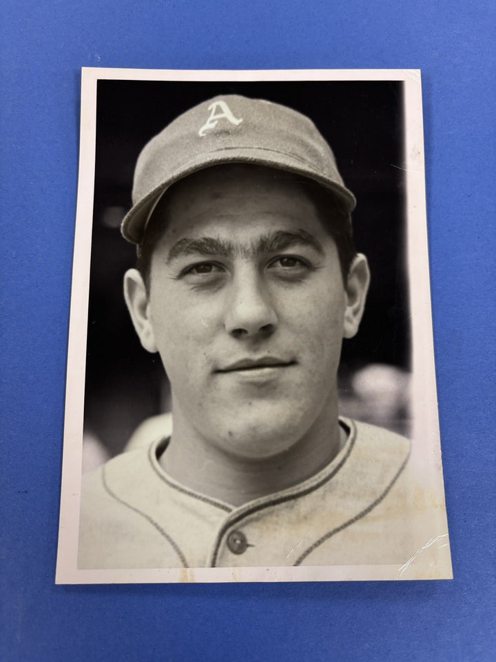 1950 Carl Scheib Original 5x7 Newspaper Wire Photo Philadelphia Athletics