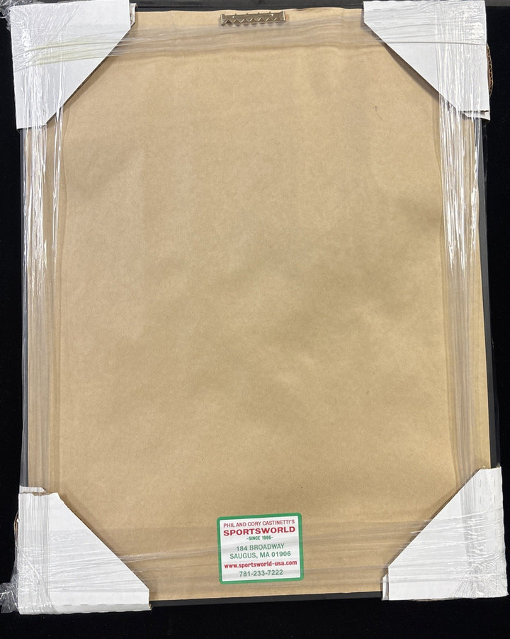 Mike Bossy New York Islanders Signed Framed Picture 18x14 COA