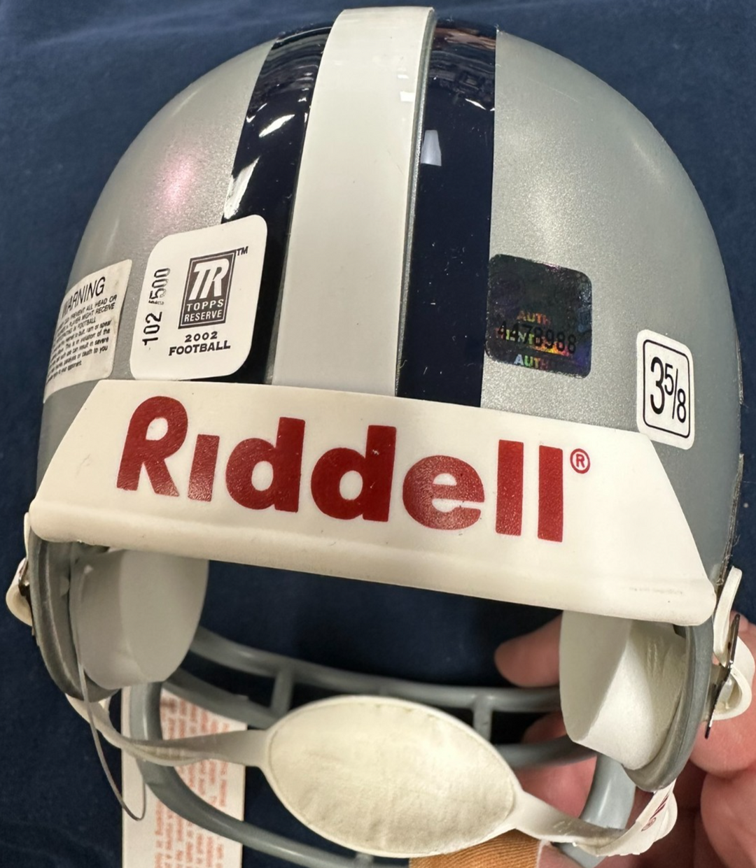 Ed "Too Tall" Jones Autographed Dallas Cowboys Mini Helmet HOF