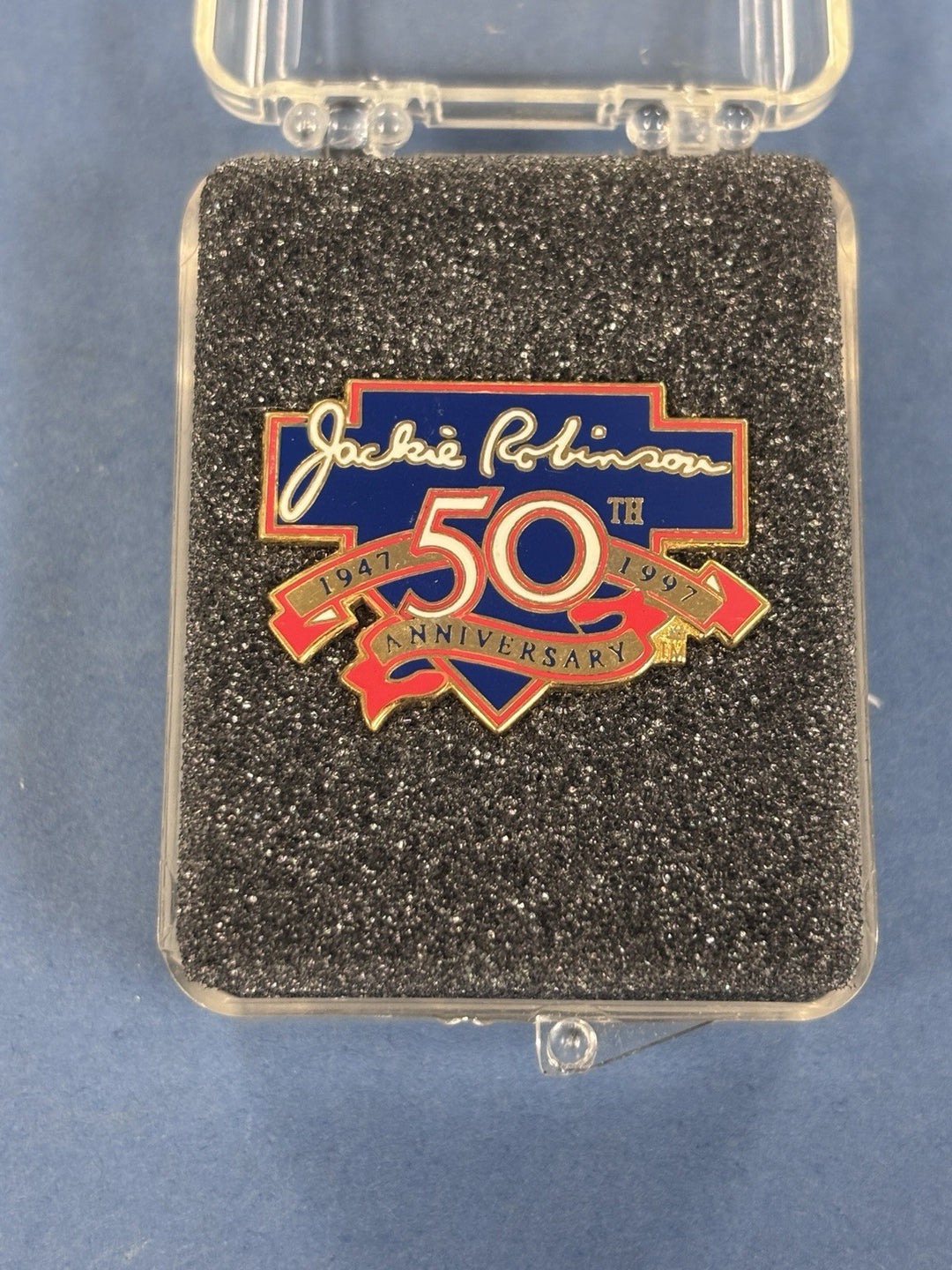 1997 Jackie Robinson 50th Anniversary Pin 1947-1997