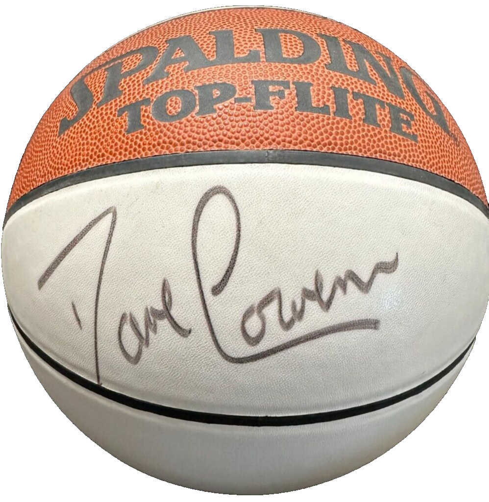 Dave Cowens Autographed Spalding Full Size Basketball Boston Celtics HOF